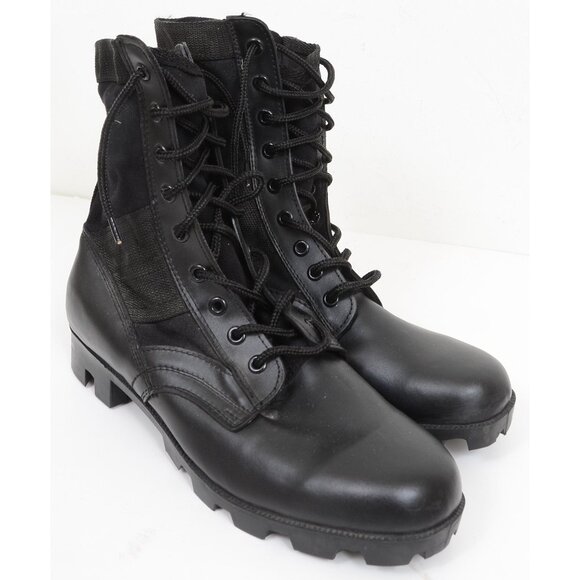 New Jungle Combat Boots Men\'s 12R Tactical Lace Up Military Work Boots  Vegan main image 11